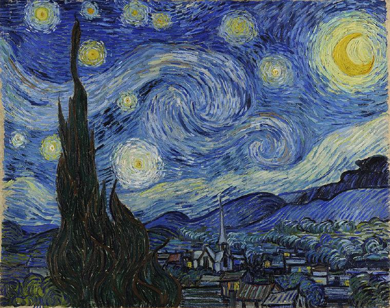 Starry Night by Vincent Van Gogh, Verified Vincent Van Gogh Quotes and Sayings